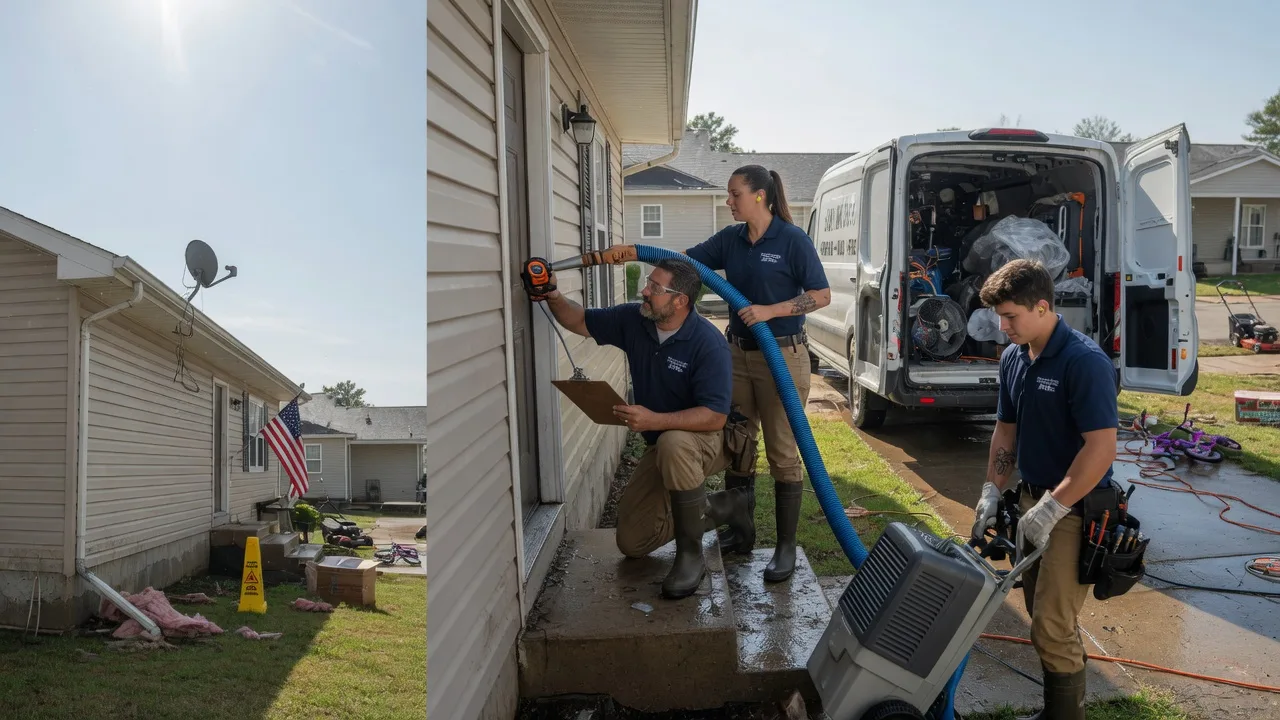 Ceiling Water Damage Restoration in Vassalboro, ME near me